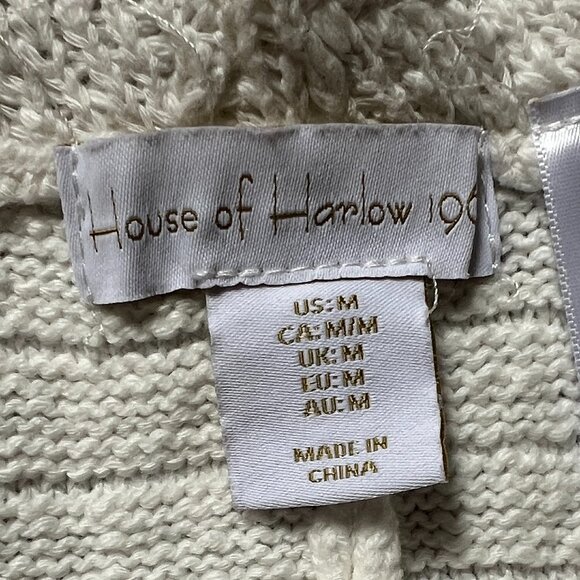 House of Harlow 1960 Matching Knit Short Top Bottom Set - Picture 4 of 5